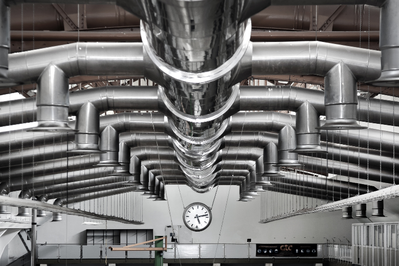 Instalacja wentylacji przemysłowej